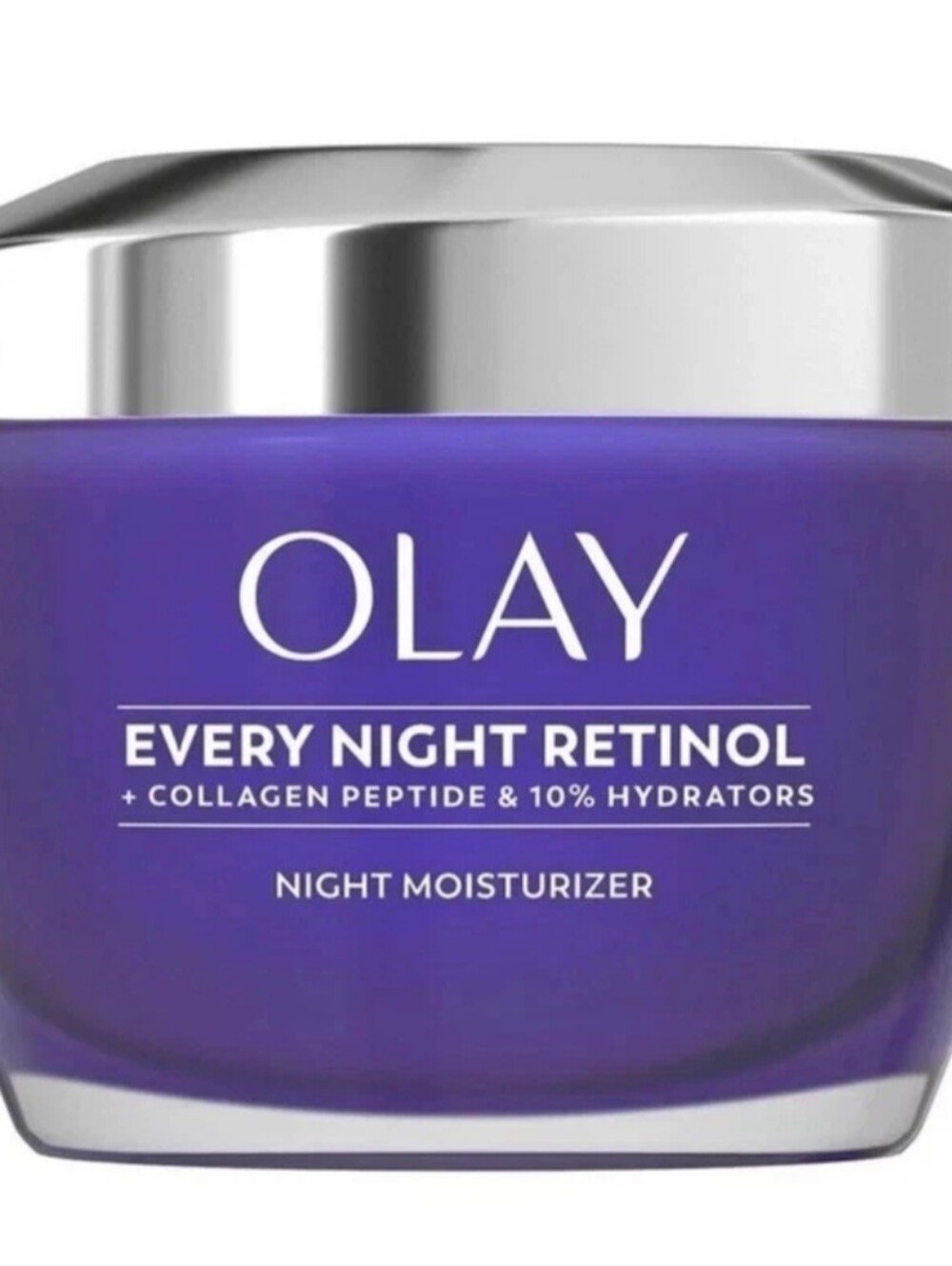 Olay Every Night Retinol Moisturizer + Collagen 1.7 oz / 48 ml - New Without Box